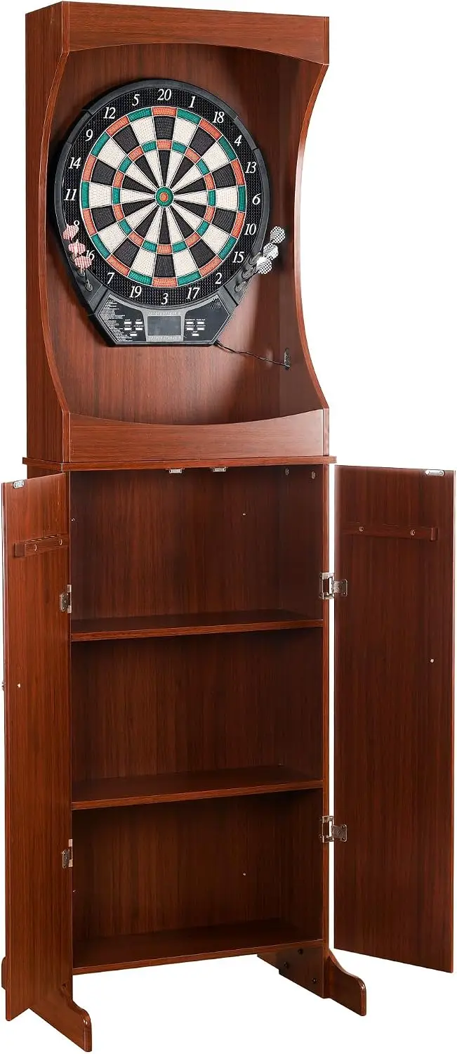 Electronic Dartboard Cabinet - مجموعة خزانة لوحة السهام الإلكترونية من