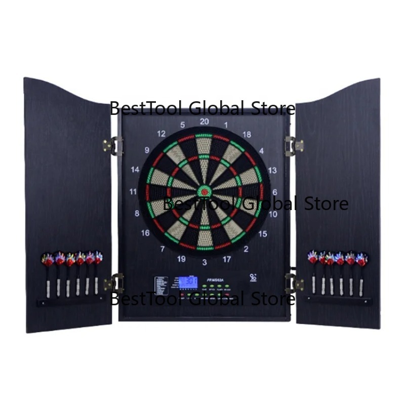 Electronic Dartboard Cabinet - لوحة رمي السهام الإلكترونية الاحترافية مع