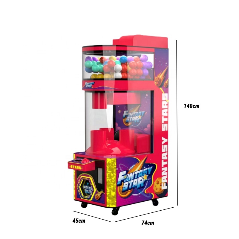 Prize Capsule Toy Machine - آلة بيع ألعاب كبسولات معدنية تعمل