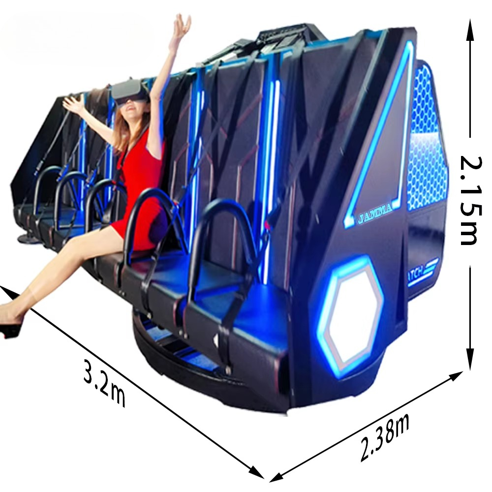 9D Vr Simulator - منتج ترفيهي للملاهي الداخلية، ألعاب ترفيهية
