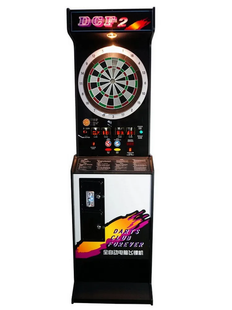 Electronic Dartboard Cabinet - صندوق خزانة عمودي للكمبيوتر أوتوماتيكي ،