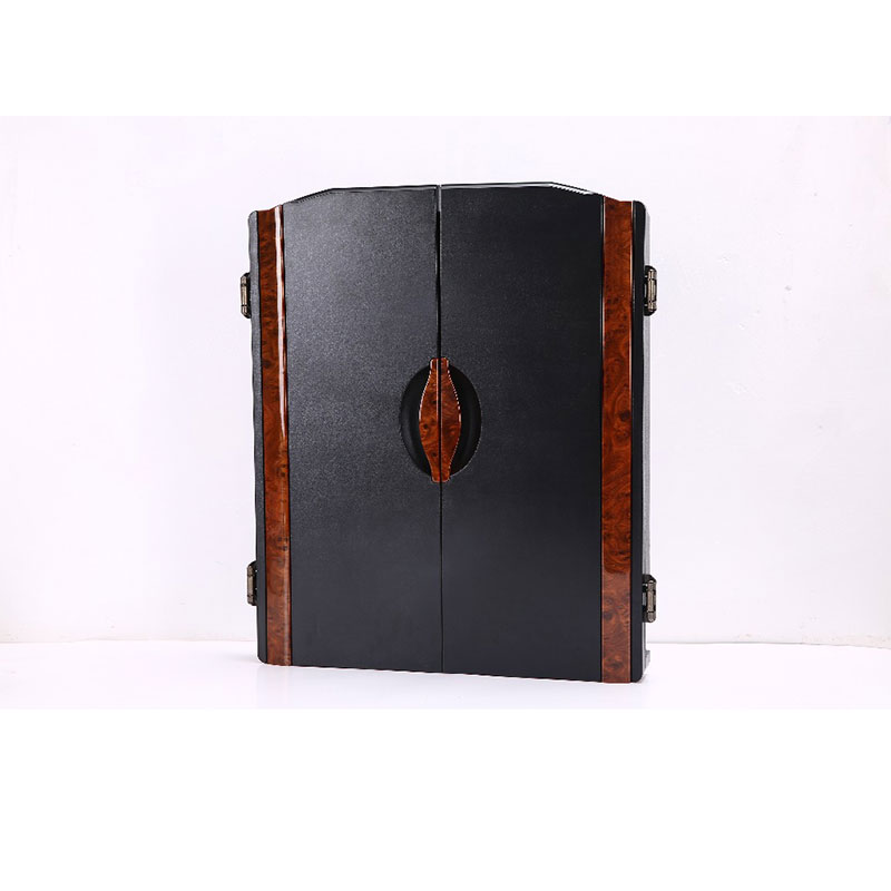 Electronic Dartboard Cabinet - خزانة رمي السهام الإلكترونية مع صينية