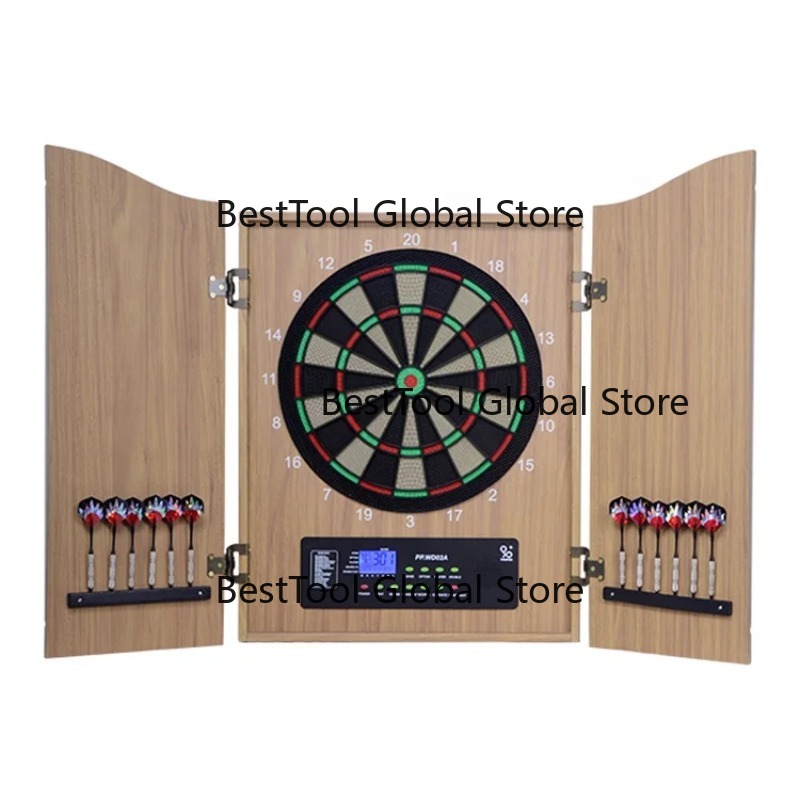 لوحة رمي السهام الإلكترونية ال - مراجعة Electronic Dartboard Cabinet وسعره