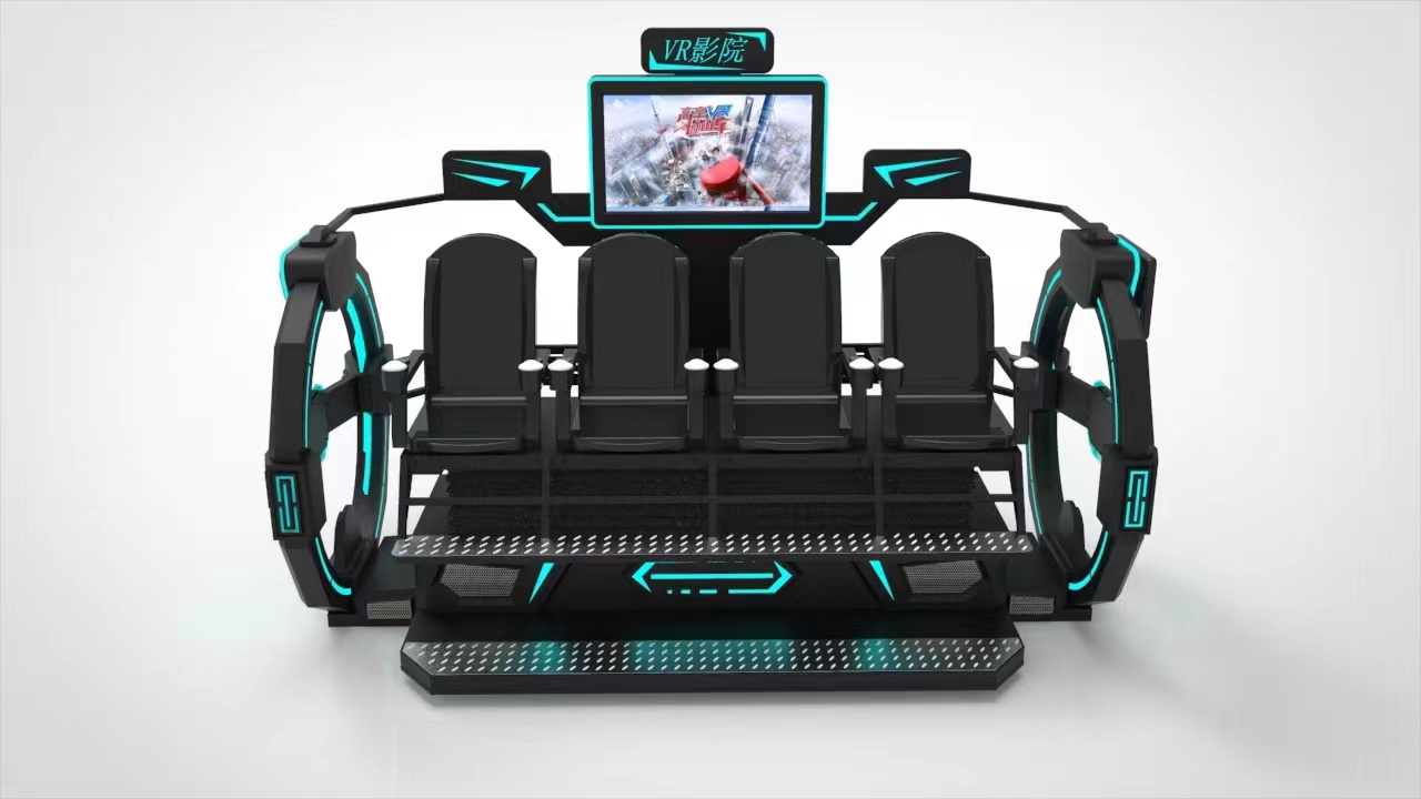 عالية الجودة موضوع بارك 4 مقاع - مراجعة 9D Vr Simulator وسعره