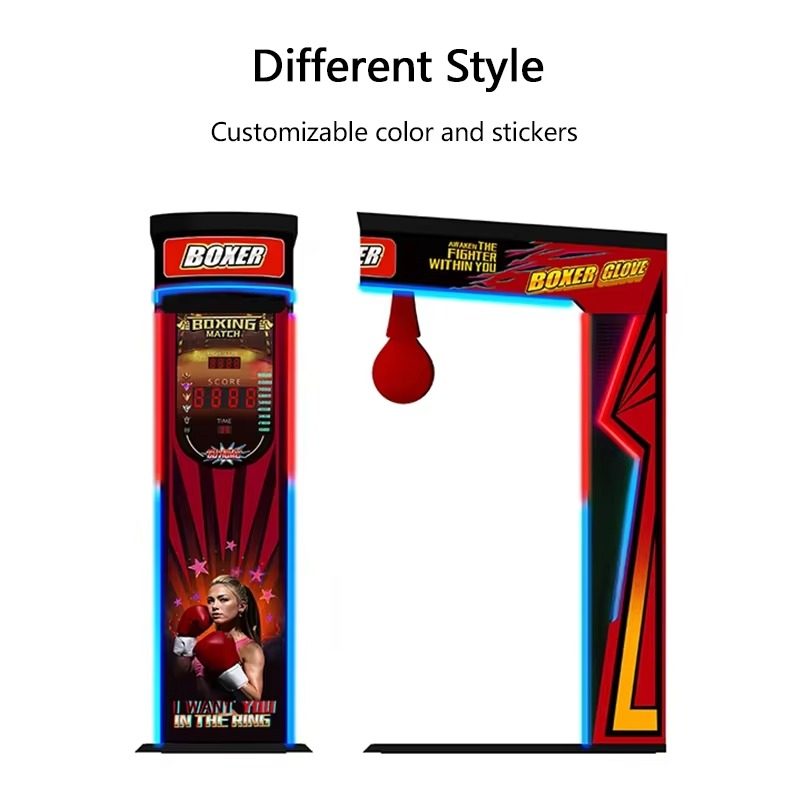 آلة ملاكمة ترفيهية تعمل بالعمل - مراجعة Boxing Machine Arcade وسعره