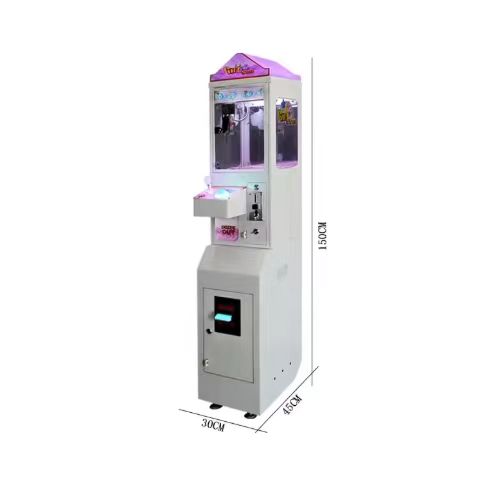 آلة مخلب صغيرة جداً تعمل بالعم - مراجعة Arcade Toy Claw Vending Machine وسعره