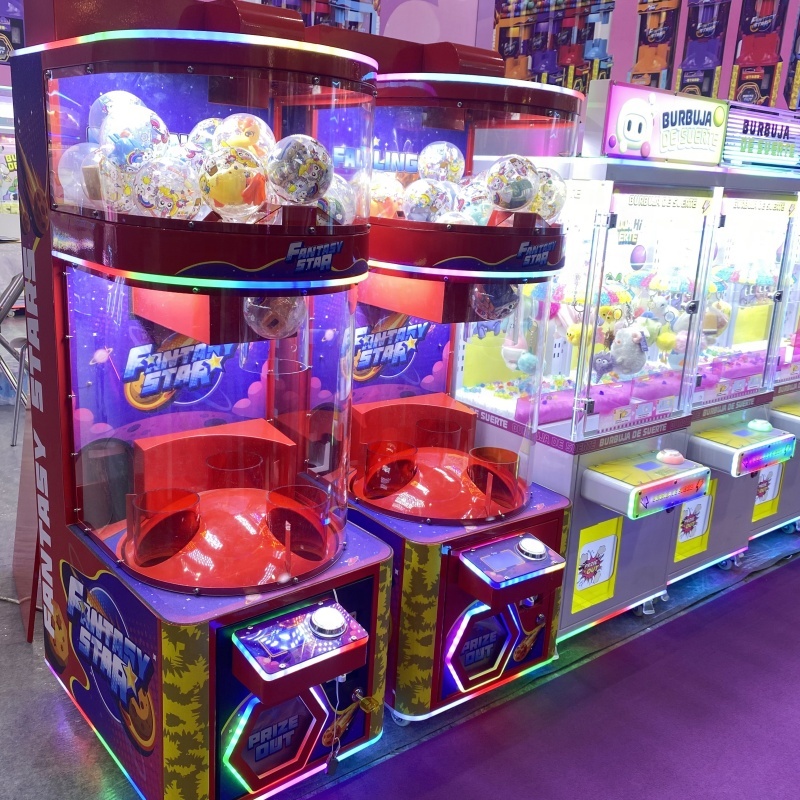 آلة بيع ألعاب كبسولات معدنية ت - مراجعة Prize Capsule Toy Machine وسعره