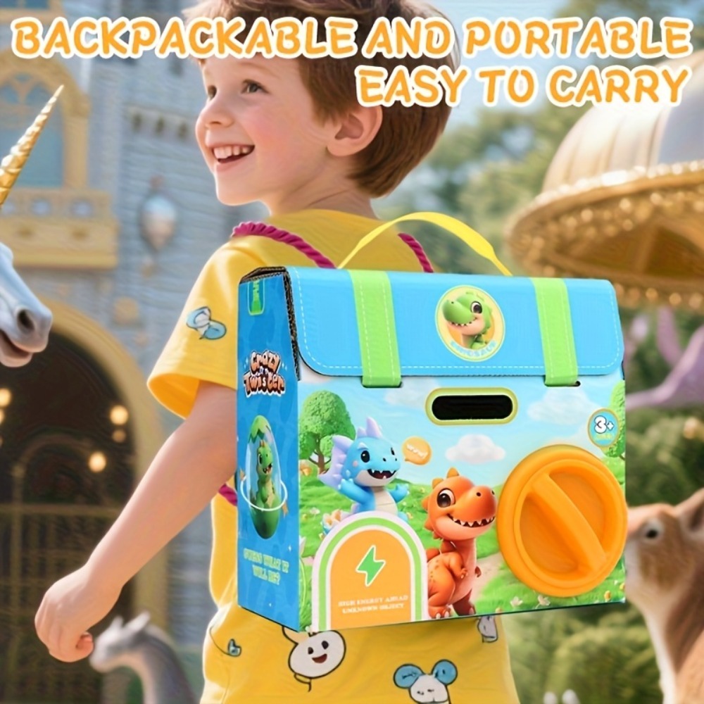 كبسولات مفاجآت على شكل ديناصور - مراجعة Prize Capsule Toy Machine وسعره