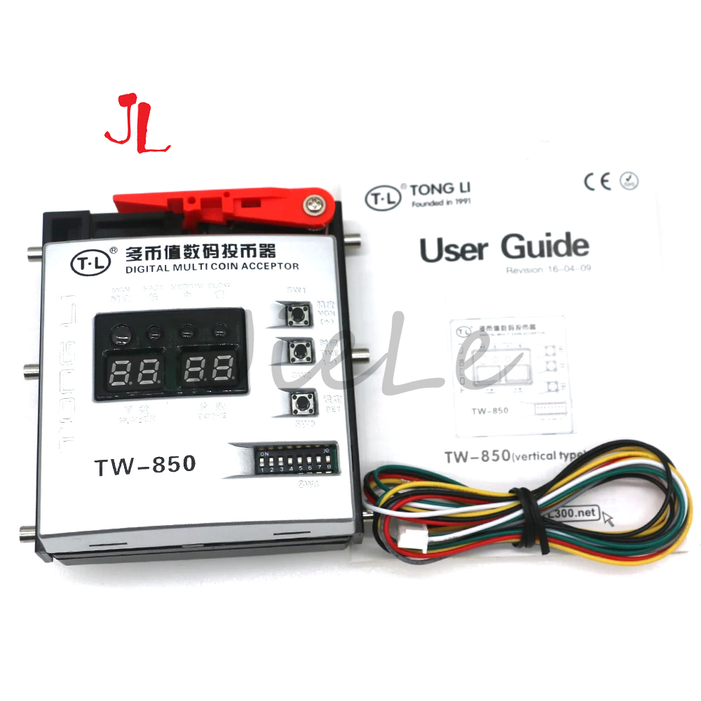 TL TW-850 متقبل العملات المتعد - مراجعة Token Coin Mechanism وسعره