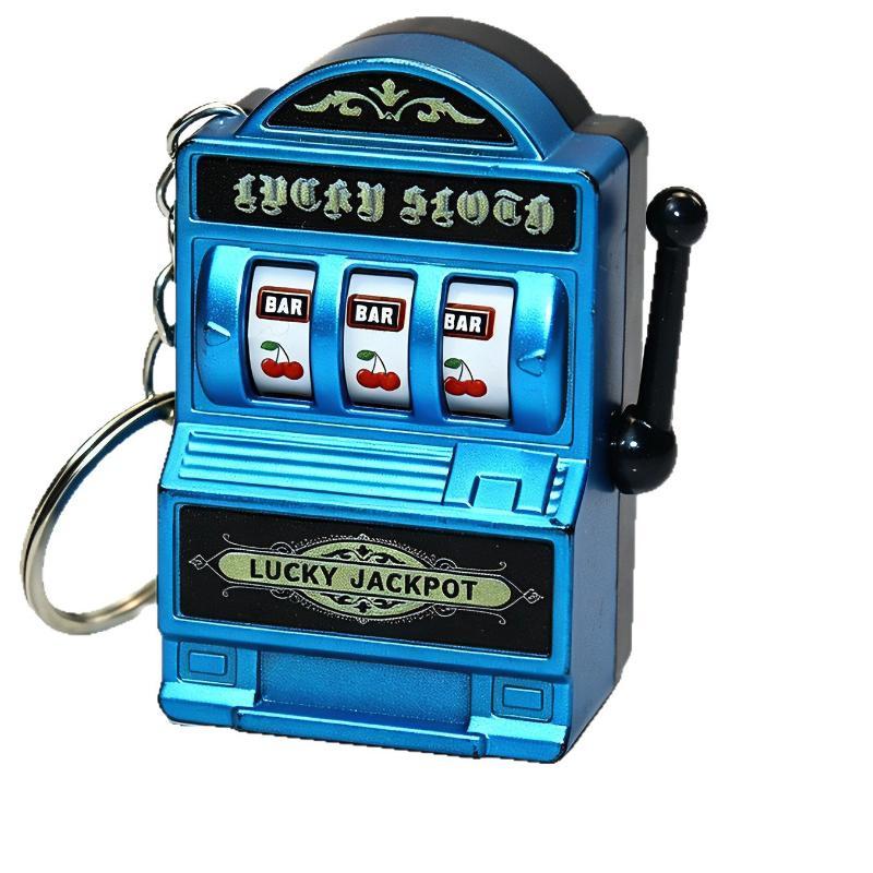 سلاسل مفاتيح على شكل ماكينة قم - مراجعة Fruit Slot Machine وسعره