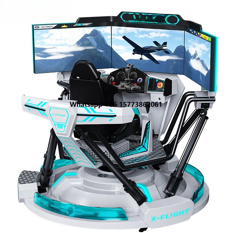 محاكي طيران بتقنية الواقع الاف - مراجعة 9D Vr Simulator وسعره
