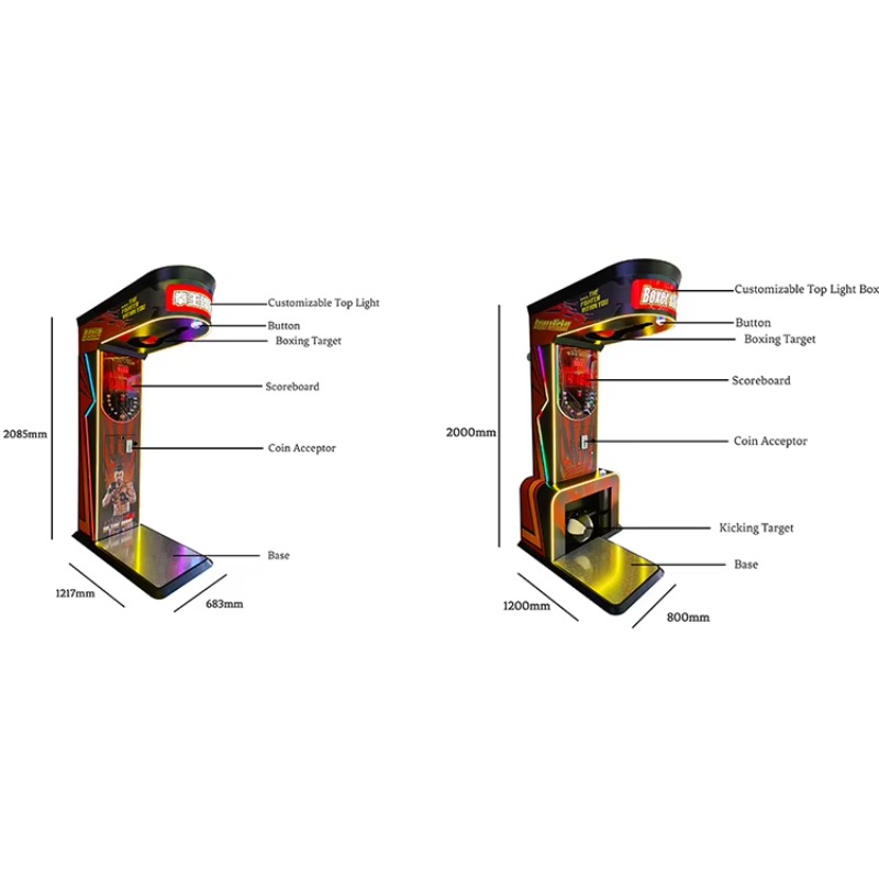 جهاز لعبة الملاكمة المقاوم للم - مراجعة Boxing Machine Arcade وسعره