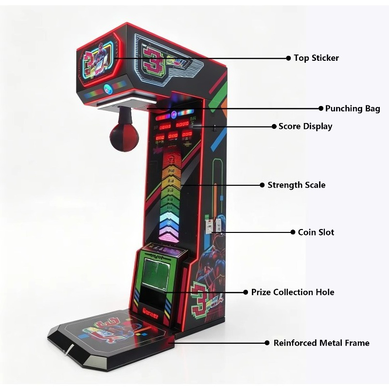 جهاز محاكاة الملاكمة الإلكترون - مراجعة Boxing Machine Arcade وسعره