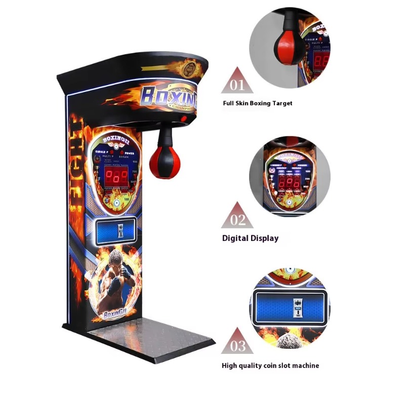 آلة أركيد ملاكمة بلاك كينج سوب - مراجعة Boxing Machine Arcade وسعره