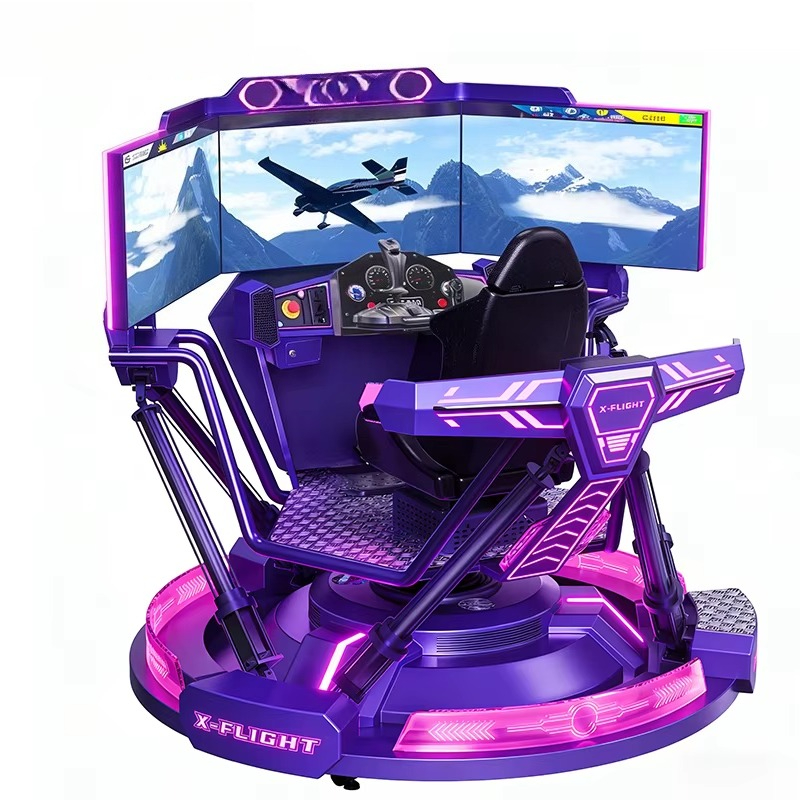 محاكي طيران بتقنية الواقع الاف - مراجعة 9D Vr Simulator وسعره