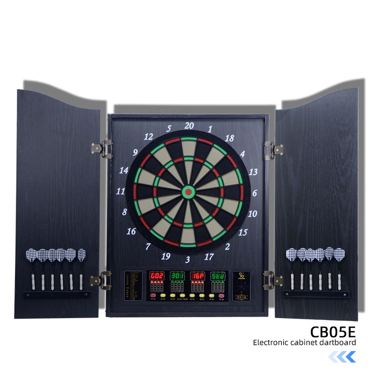 خزانة ألعاب السهام الإلكترونية - مراجعة Electronic Dartboard Cabinet وسعره