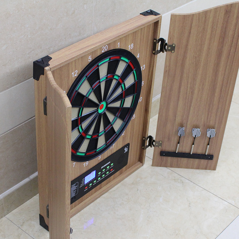 خزانة ألعاب السهام الإلكترونية - مراجعة Electronic Dartboard Cabinet وسعره