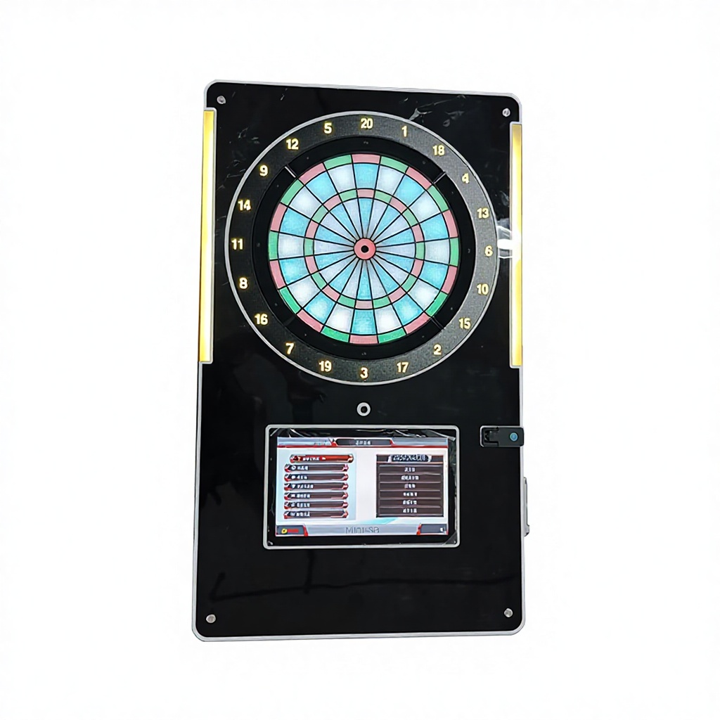 آلة رمي السهام الأوتوماتيكية ب - مراجعة Electronic Dartboard Cabinet وسعره