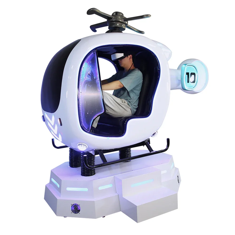 YHY رائجة البيع تحلق VR الجذب  - مراجعة 9D Vr Simulator وسعره
