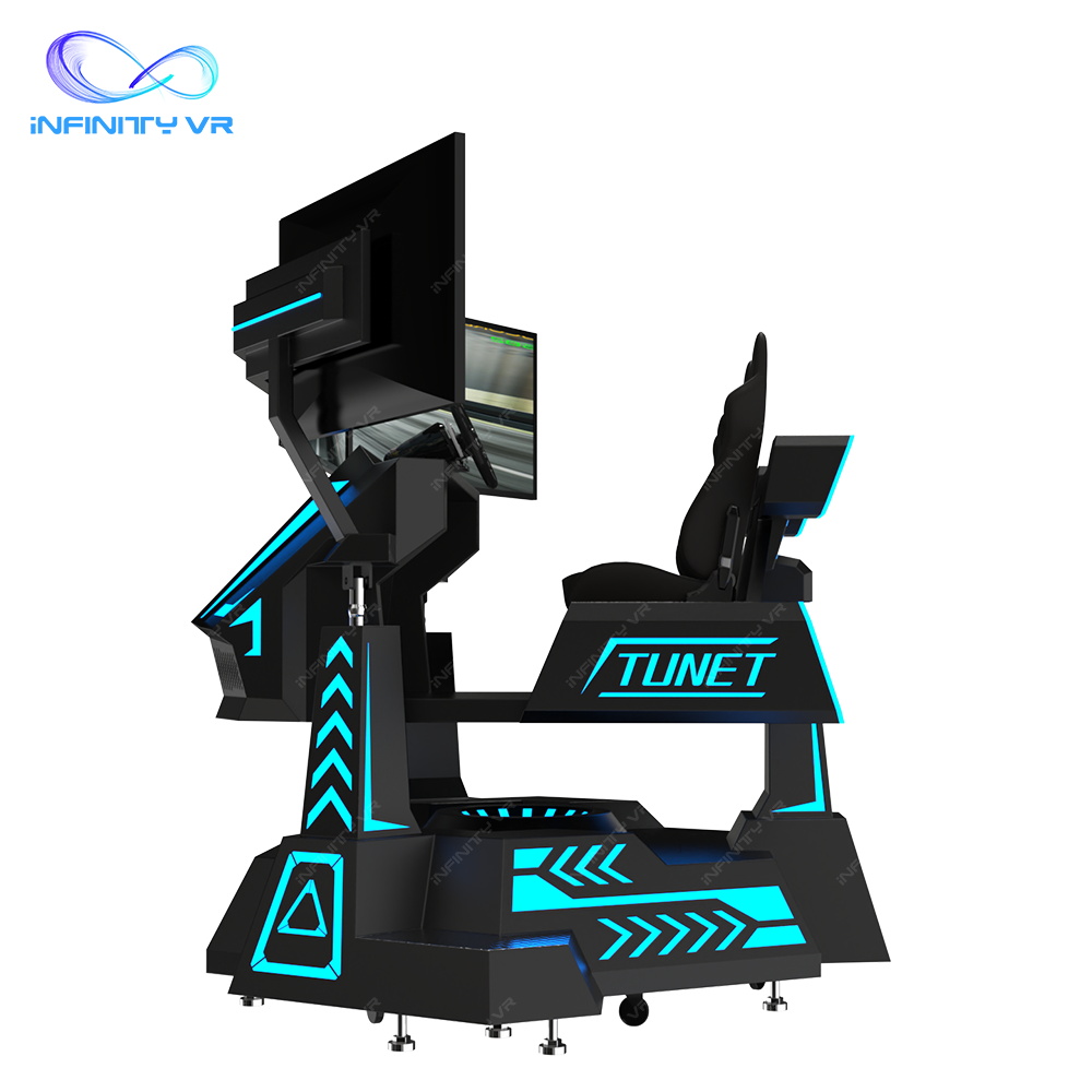 محاكي قيادة سيارة بتقنية الواق - مراجعة 9D Vr Simulator وسعره