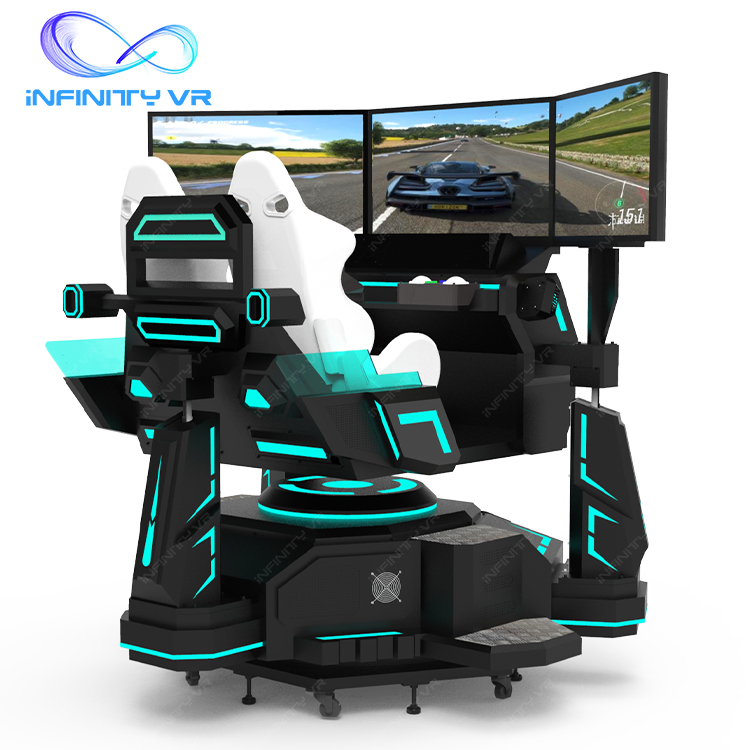 محاكي قيادة سيارة بتقنية الواق - مراجعة 9D Vr Simulator وسعره