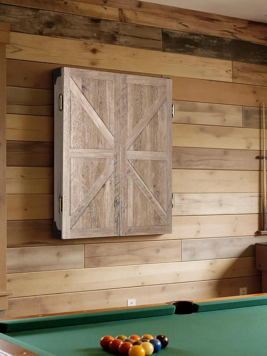 لوحة سهام إلكترونية، خزانة لوح - مراجعة Electronic Dartboard Cabinet وسعره